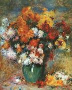 Pierre Renoir Bouquet de Chrysanthemes oil painting picture wholesale